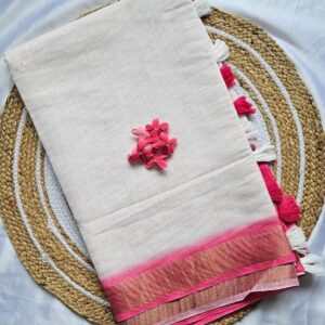 Ombre Linen Sarees - Shobha