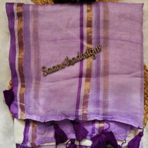 Mulmul Cotton Saree- Mulcotton