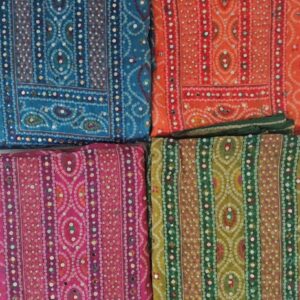 Organza Bandhni Print  Suits - Bandhni