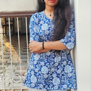 Short Kurtis For Women and Teens. Stylish ethnic Top -Ziya